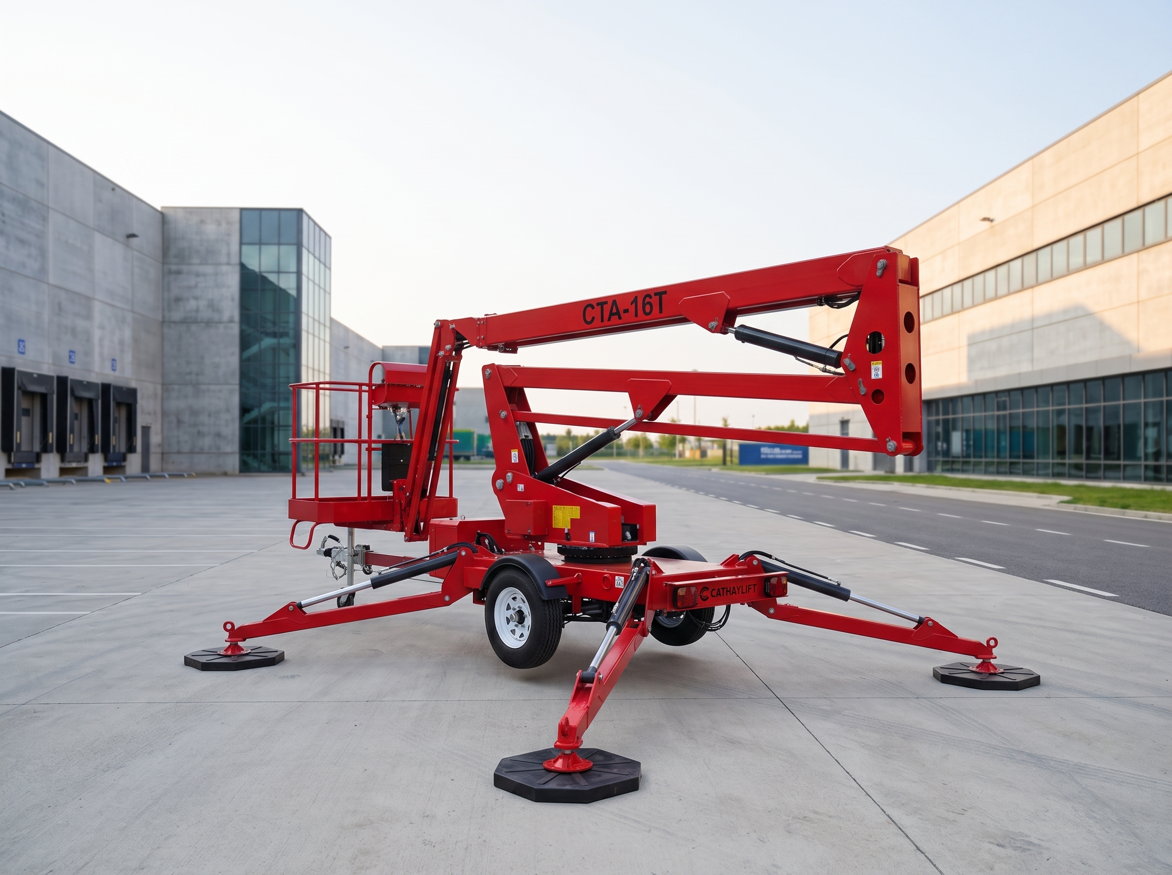 Прицепной подъёмник CATHAYLIFT CTA-16T