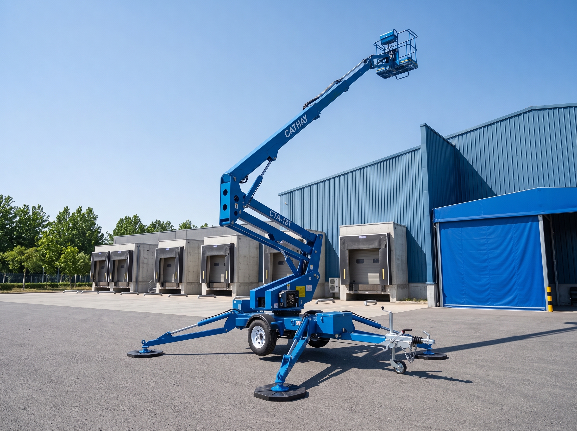 Прицепной подъёмник CATHAYLIFT CTA-18T