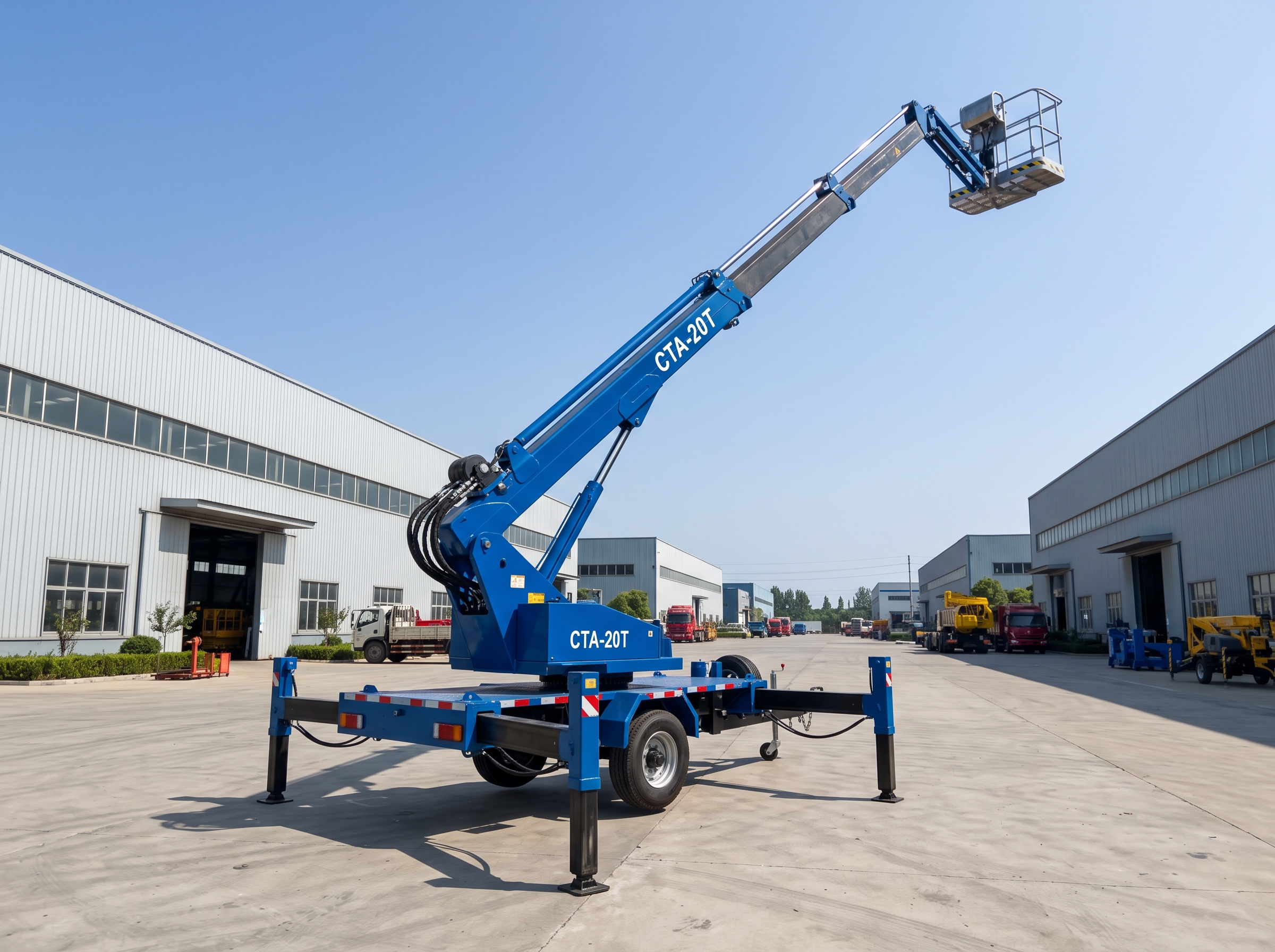 Прицепной подъёмник CATHAYLIFT CTA-20T