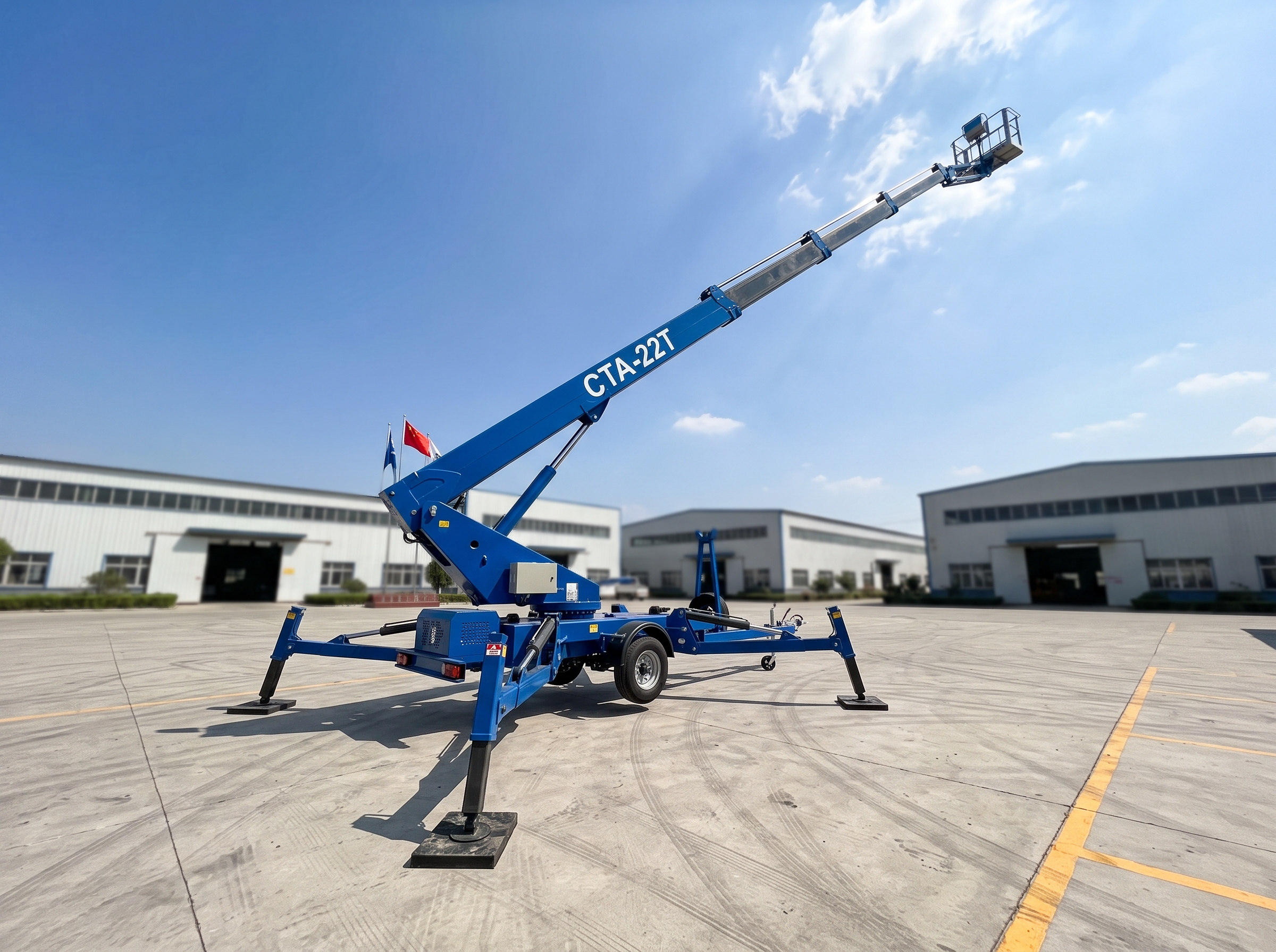 Прицепной подъёмник CATHAYLIFT CTA-22T