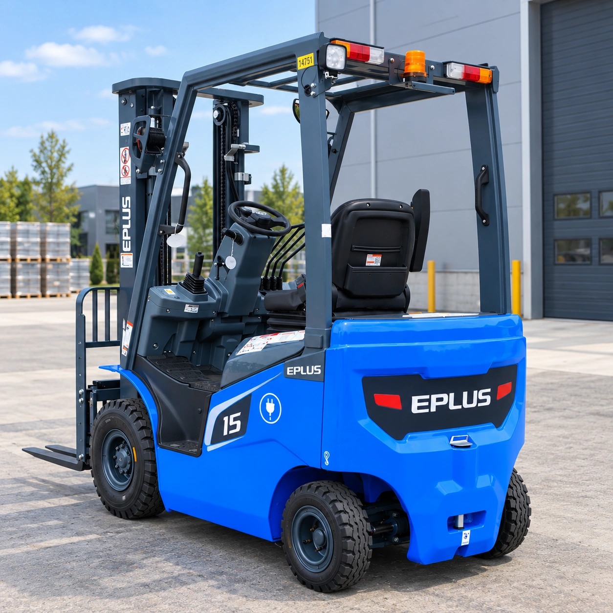Электрический вилочный погрузчик EPLUS CPD15N