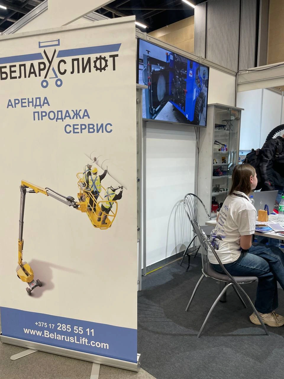 Экспозиция ООО ТРС Беларуслифт на выставке BUDEXPO-2026 в Минске